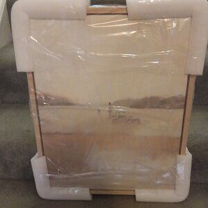 Jesus tending to his flock canvas